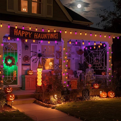 LED-Orange Purple Lights