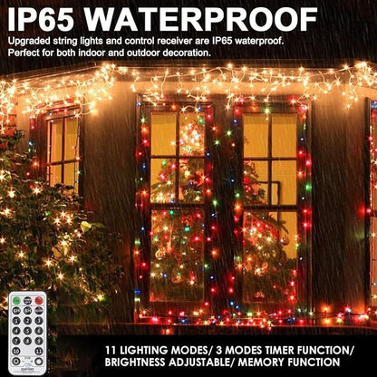 800LED Warm White+Multi-Color