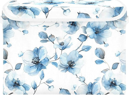 Blue Watercolor Flower