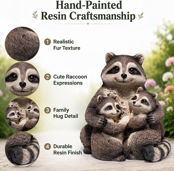 Raccoon Family