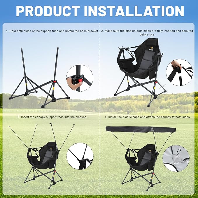 Black With Canopy 2 Pack