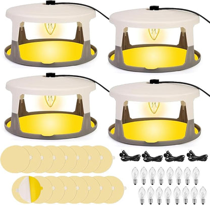 Gray Flea Trap x 4