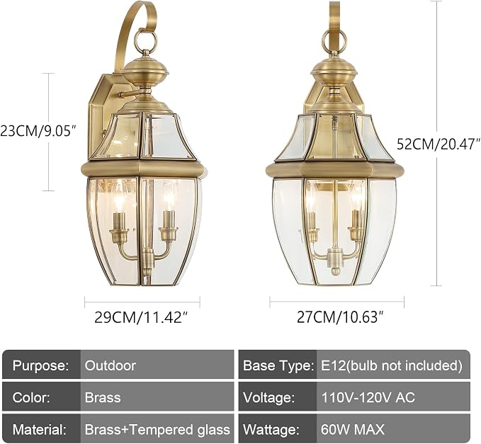 Antique Brass - 1 Pack
