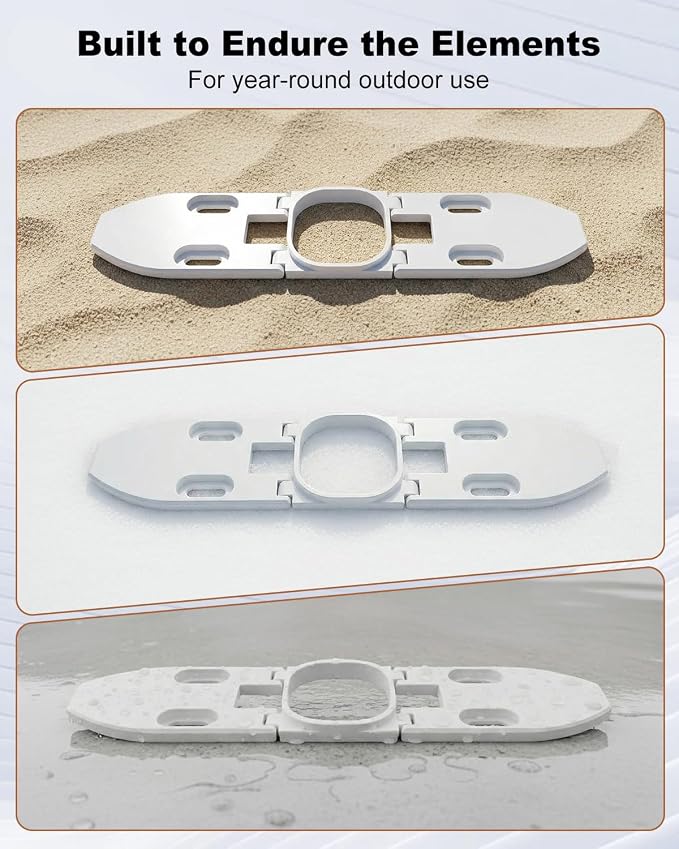 12Pcs White