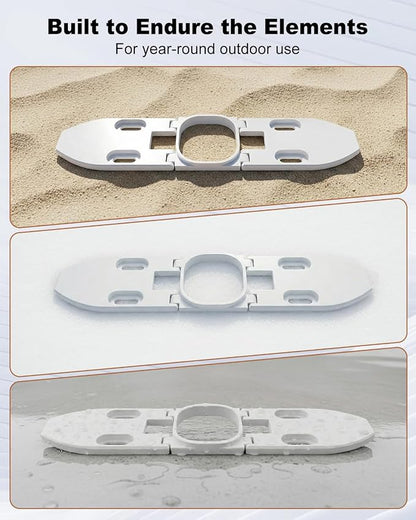 12Pcs White