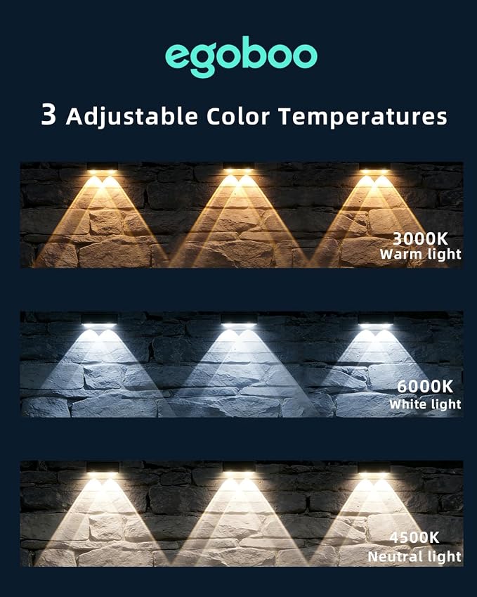 Warm White & 3000K/6000K/4500K
