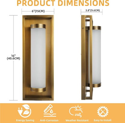 Brushed Antique Brass