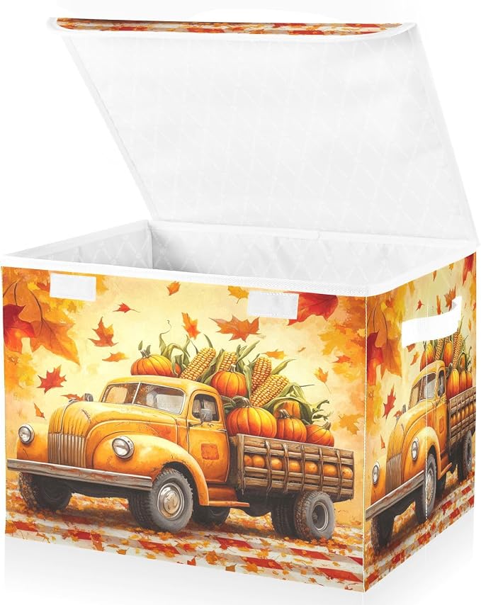 Fall Thanksgiving Pumpkin Truck