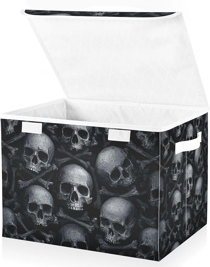 Black and Grey Pirate Skulls