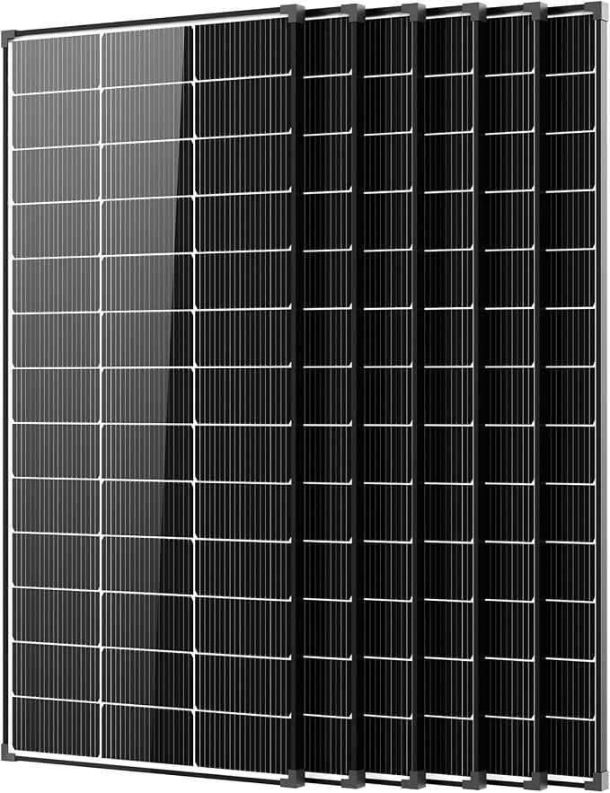 1200w Bifacial solar panels