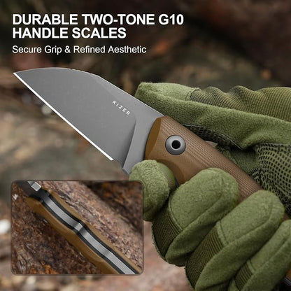 AEB-L Blade+ Brown G10 Handle