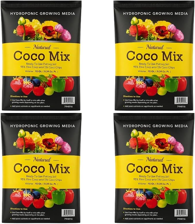 Coco Mix - 10 Qt (0.34 Cu. Ft.) - 4 Pack