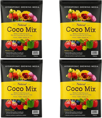 Coco Mix - 10 Qt (0.34 Cu. Ft.) - 4 Pack