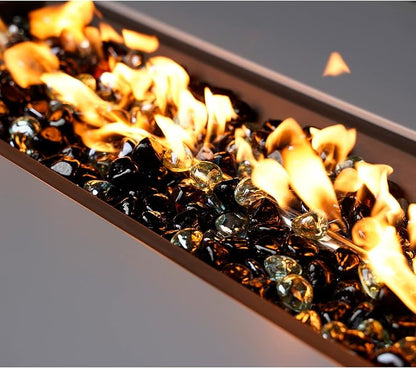 Onyx Black+crystal Ice+amber