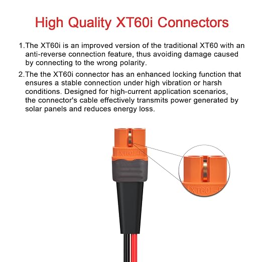 12AWG XT60 Male-XT60i