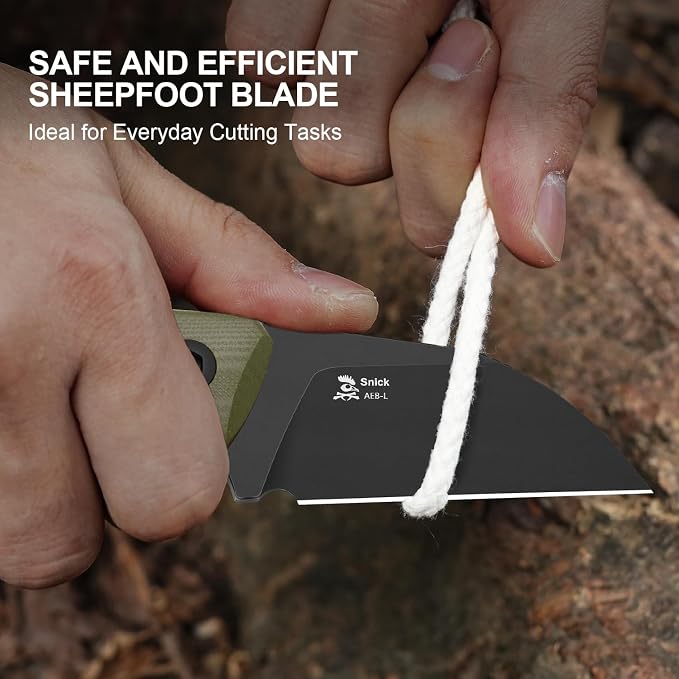 AEB-L Blade+ Olive Green G10 Handle