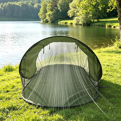 Green Double Mesh