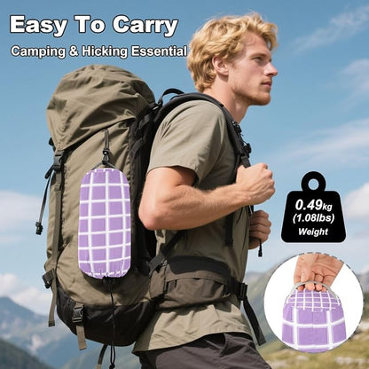 Lavendar Purple Plaid
