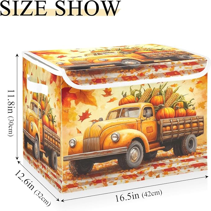 Fall Thanksgiving Pumpkin Truck