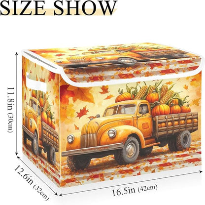 Fall Thanksgiving Pumpkin Truck