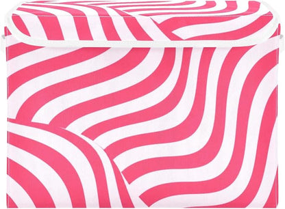 Pink White Stripe