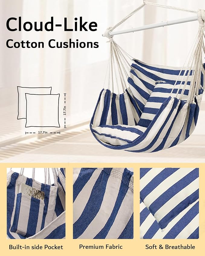 1 Blue and White (With Pillows)