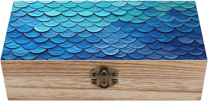 Blue Mermaid Fish Scale