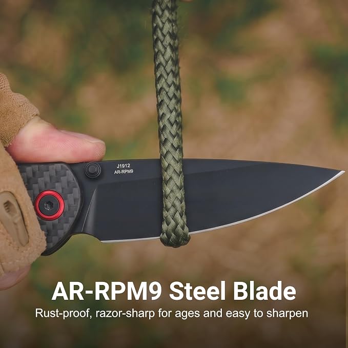 Black/ Carbon Fiber Handle