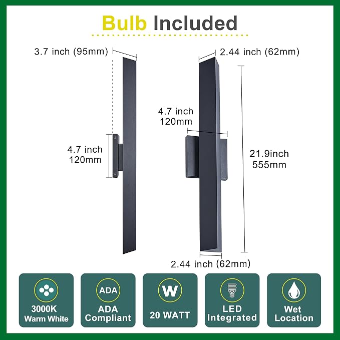 2 Pack Textured Black