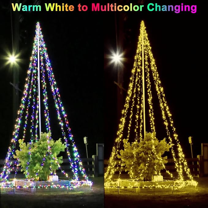 Warm White + Multicolor