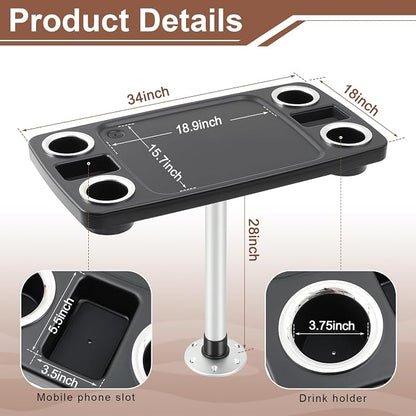 Black Color Tabletop