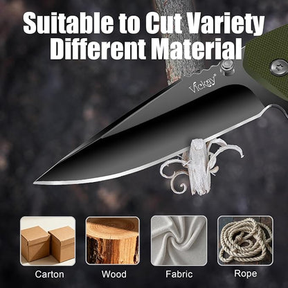 Green Handle + Black Blade