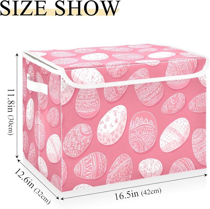 Pink Retro Decorative Easter Egg