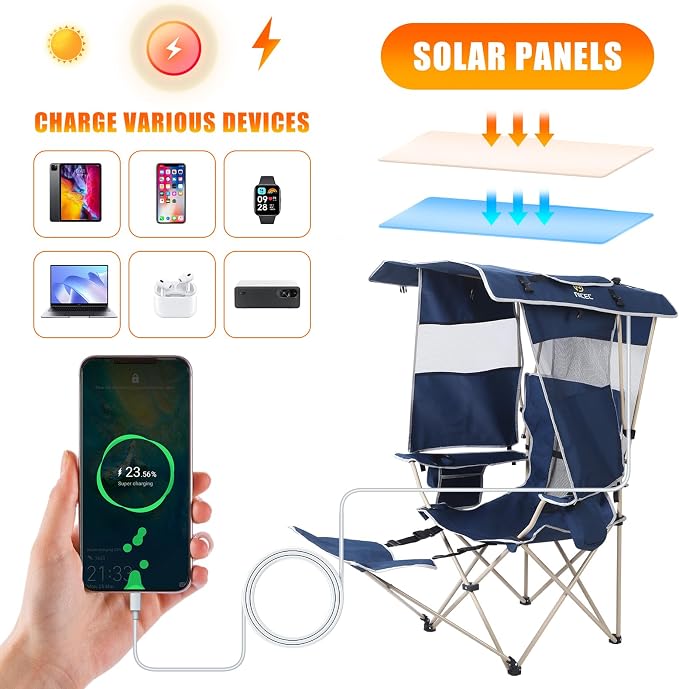 1-p Navy With Solar Panels