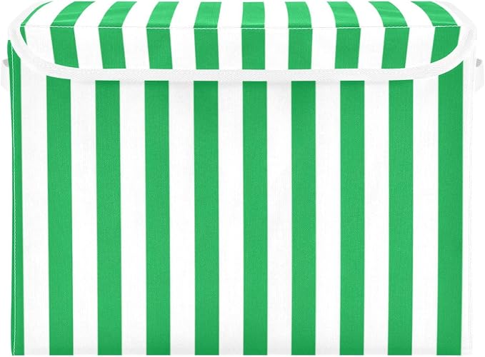 Green Christmas Stripe