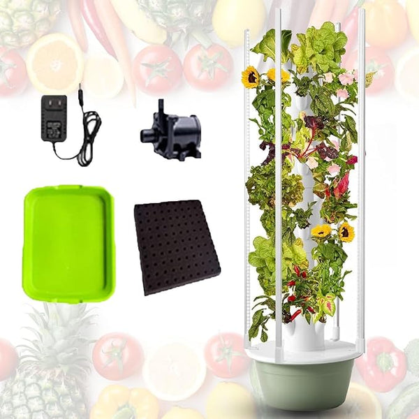 Indoor Vegetable Planter Garden Towers Hydroponics Growing System Hydr ...