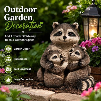 Raccoon Family