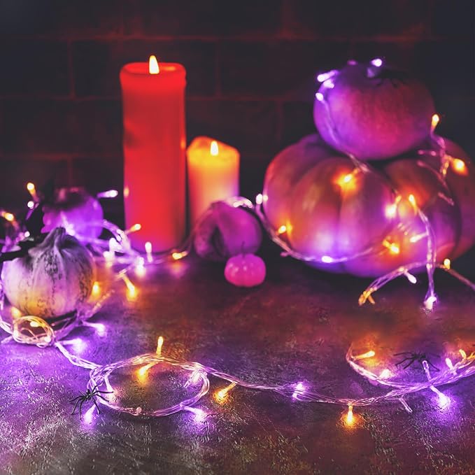 Orange and Purple
