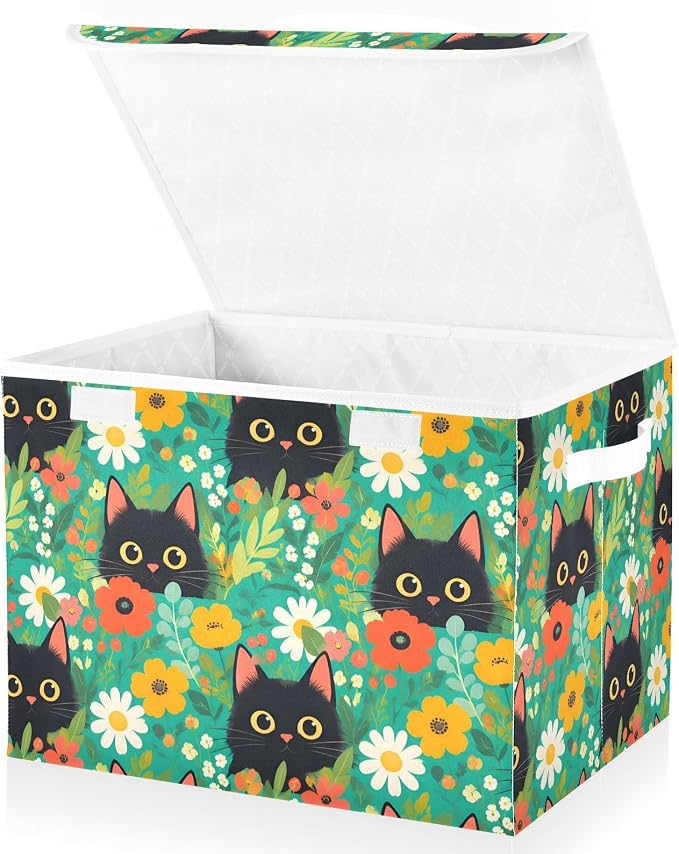 Cute Flower Cat