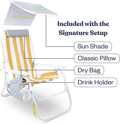 Sunshine Yellow Stripe - the Signature Setup