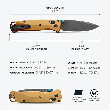 Burnt Brass Aluminum - DLC Battlewash Finish