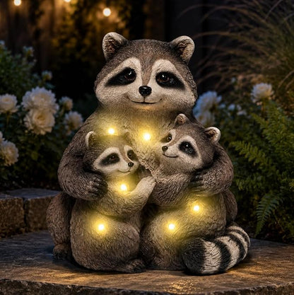 Raccoon Family