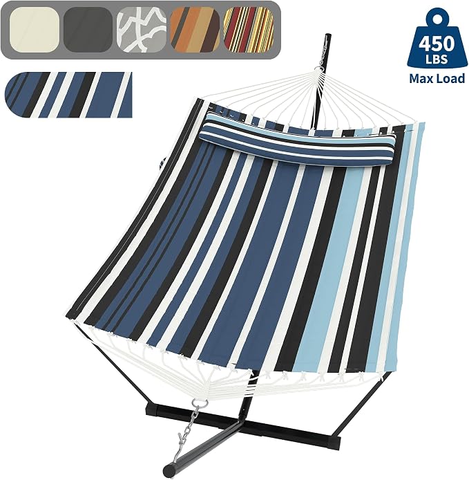 Dark and Light Blue Stripes