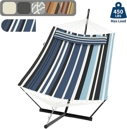 Dark and Light Blue Stripes