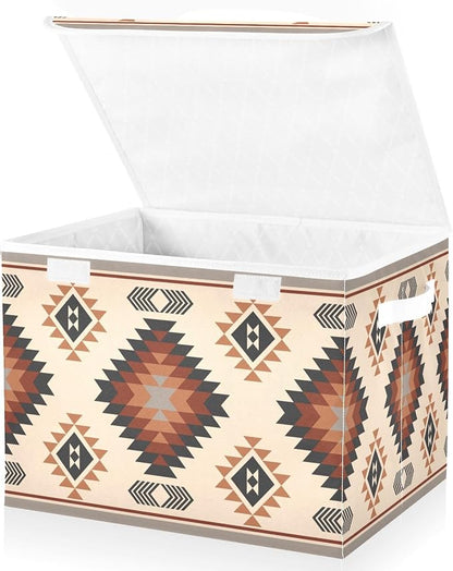 Brown Ethnic Aztec Style