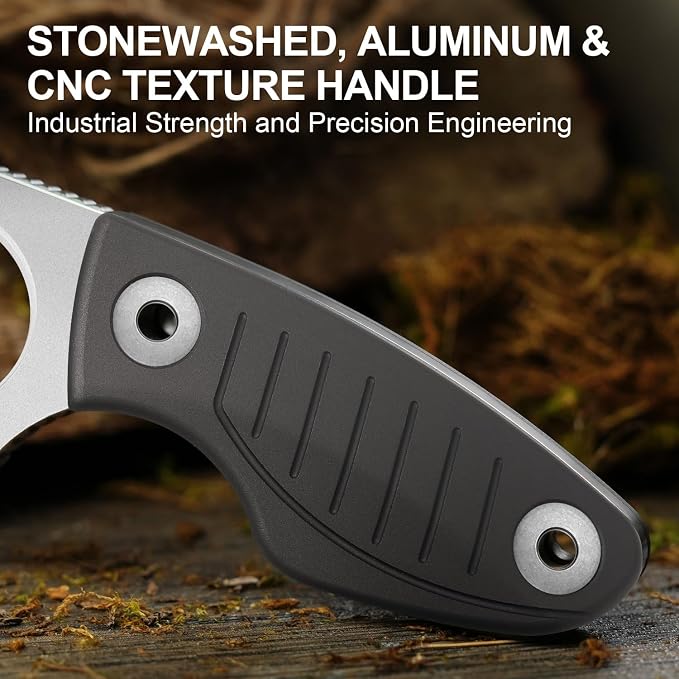 Grey Aluminum Handle