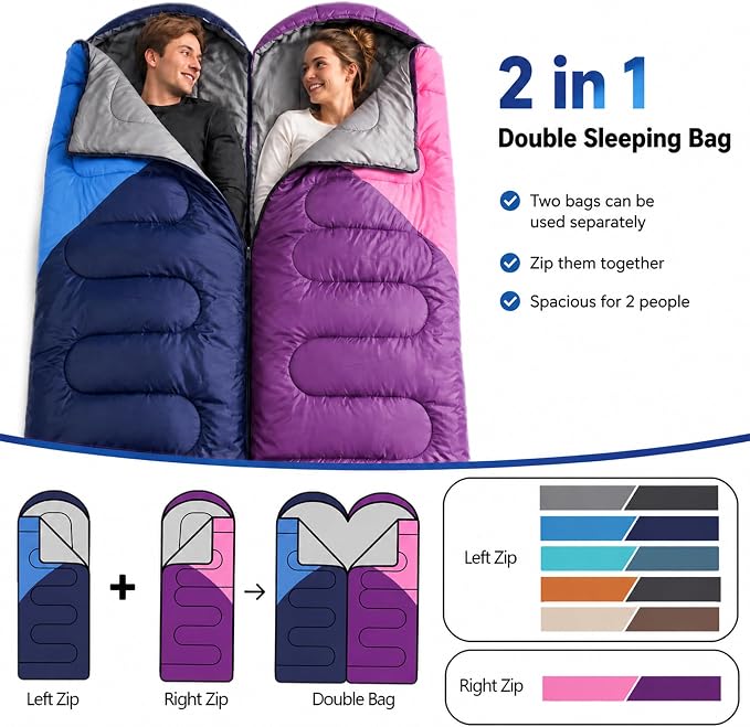3lb-Navy blue&Sapphire blue(L Zip)
