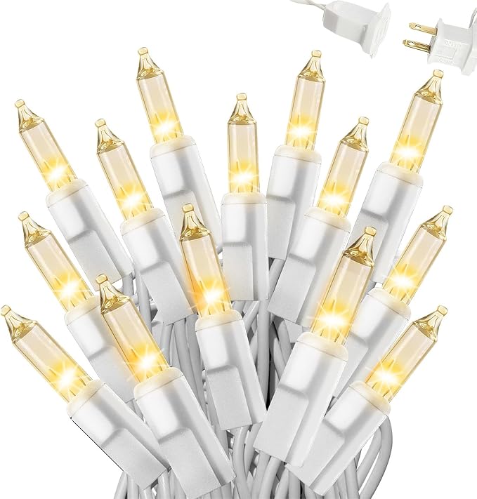 Warm White Light White Wire