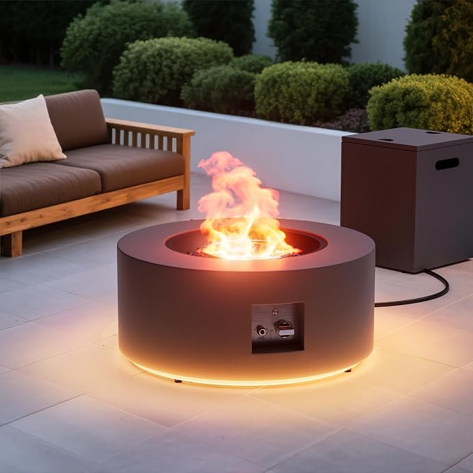 Dark Gray - Warm LED