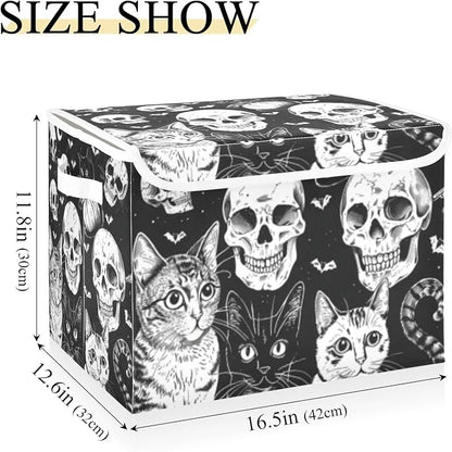 Halloween Cat Skull